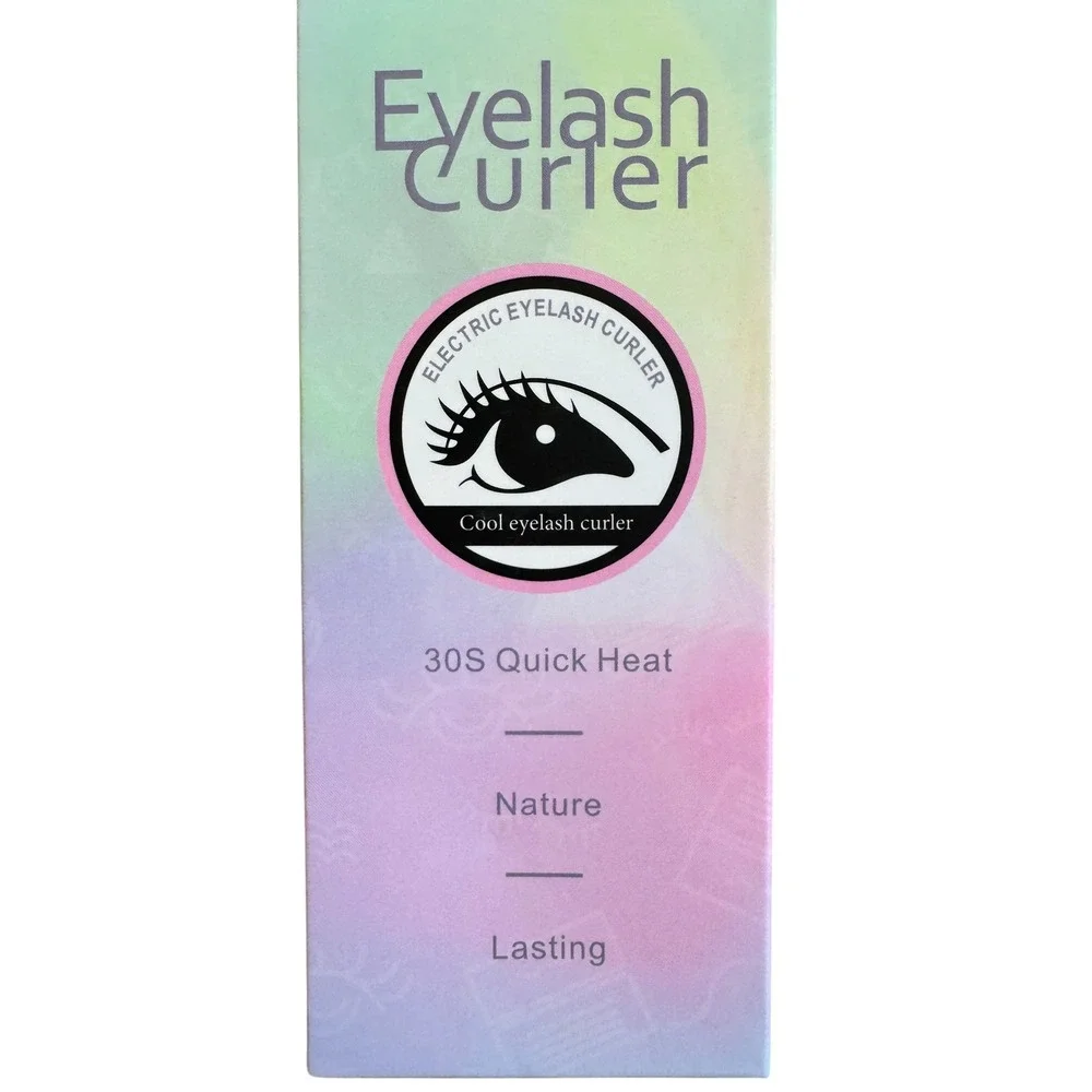 Electric Eyelash Curler USB Rechargeable 30S Quick Heat White Handheld Tool